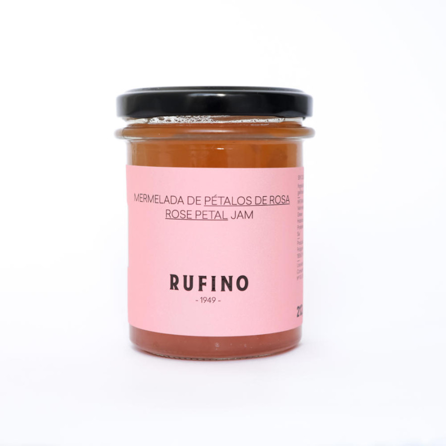 MERMELADA DE PÉTALOS DE ROSA 212gr. RUFINO