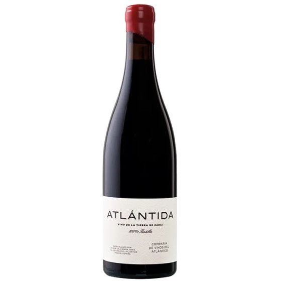 VINO TINTO ATLÁNTIDA 75 cl. 100% TINTILLA VINO DE LA TIERRA DE CADIZ