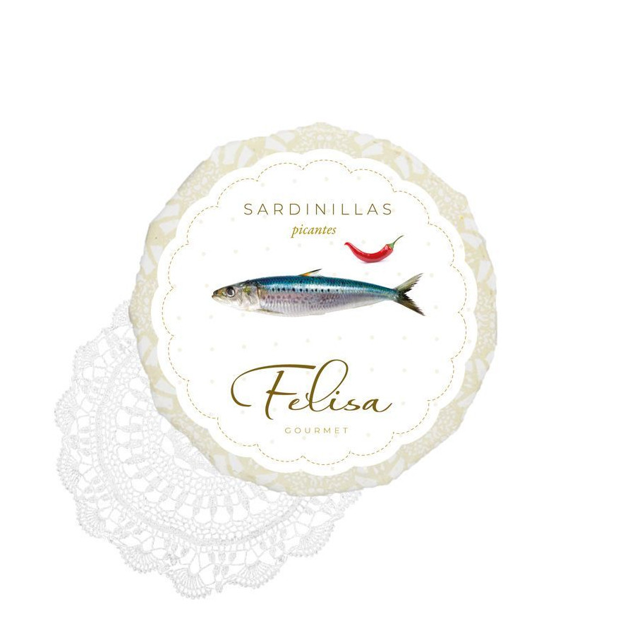 SARDINILLAS PICANTES EN ACEITE DE OLIVA 115gr FELISA GOURMET