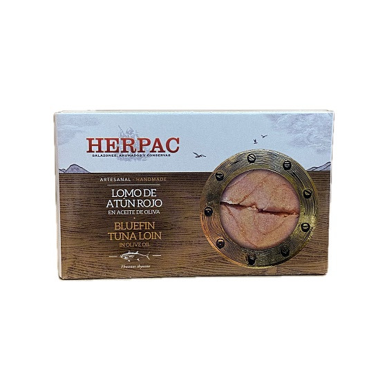 LOMO DE ATÚN ROJO EN ACEITE DE OLIVA HERPAC 120 G – BARBATE GOURMET