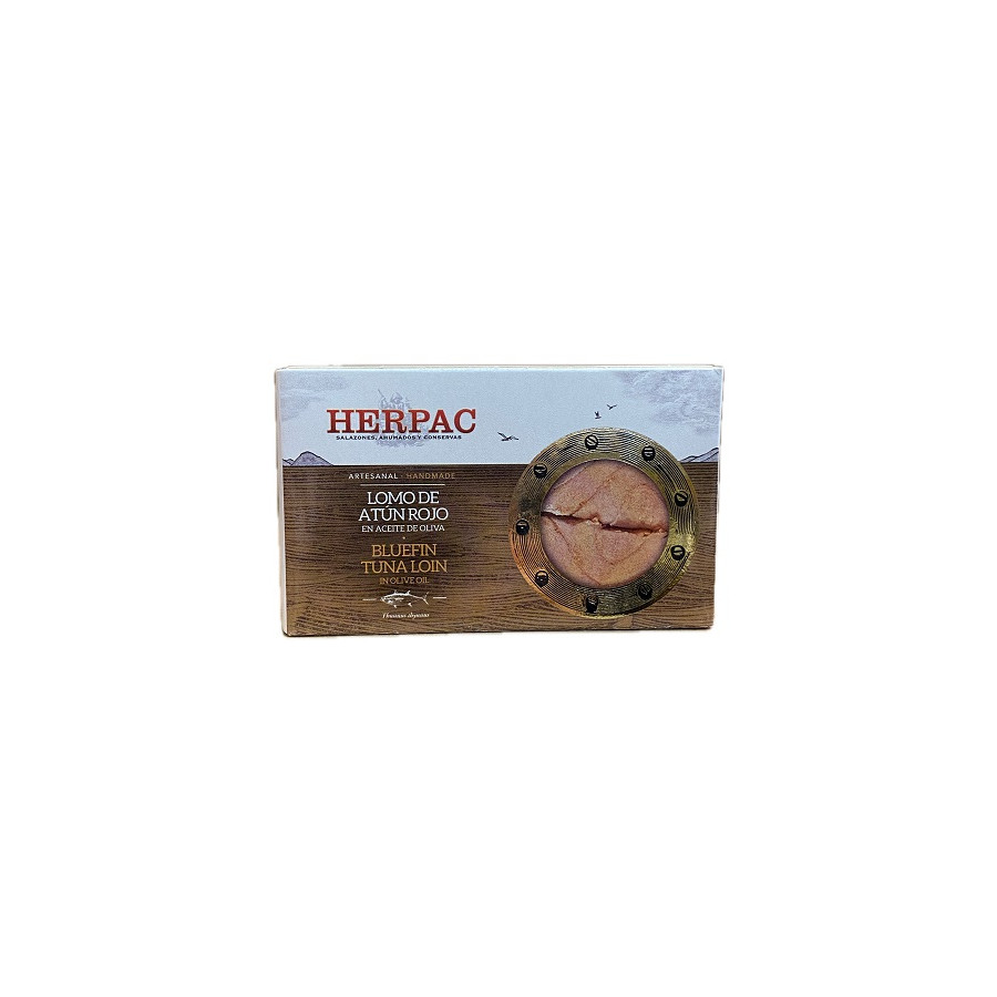 LOMO DE ATÚN ROJO EN ACEITE DE OLIVA HERPAC 120 G – BARBATE GOURMET