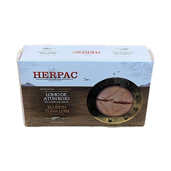 LOMO DE ATÚN ROJO EN ACEITE DE OLIVA HERPAC 120 G – BARBATE GOURMET