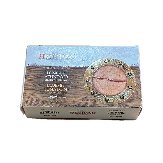 LOMO DE ATÚN ROJO EN ACEITE DE OLIVA HERPAC 120 G – BARBATE GOURMET