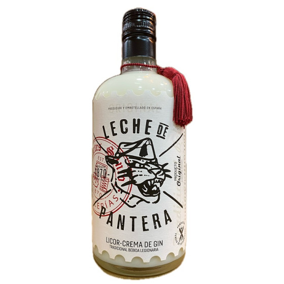 LECHE DE PANTERA LICOR CREMA DE GIN MARTES SANTO 70 CL – AIRES DE CÁDI