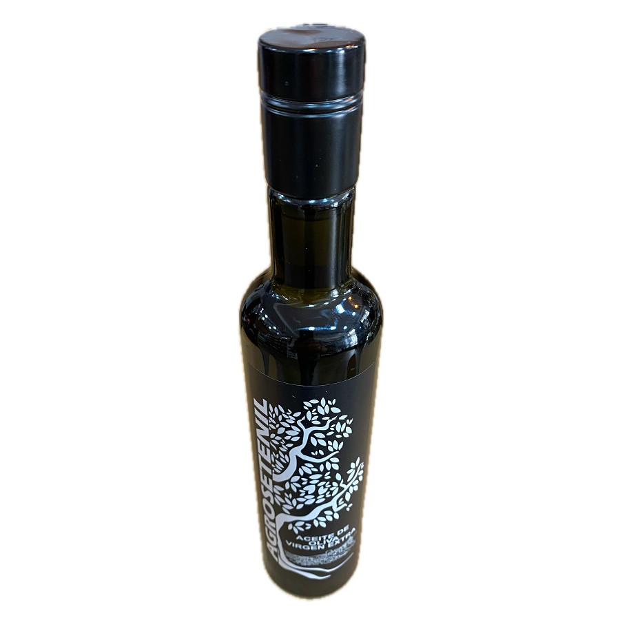 ACEITE DE OLIVA VIRGEN EXTRA 500 ML BOTELLA CRISTAL OSCURA AGROSETENIL