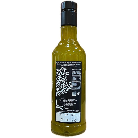 ACEITE DE OLIVA VIRGEN EXTRA SIN FILTRAR AGROSETENIL 500 ML – SETENIL 