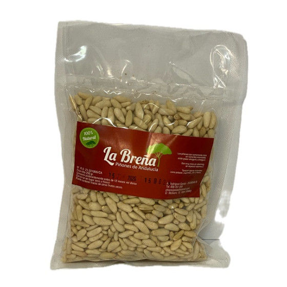 PIÑONES LA BREÑA 250 G – PIÑONES ARTESANALES DE LA SIERRA DE CÁDIZ, RE
