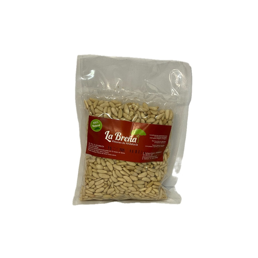 PIÑONES LA BREÑA 250 G – PIÑONES ARTESANALES DE LA SIERRA DE CÁDIZ, RE