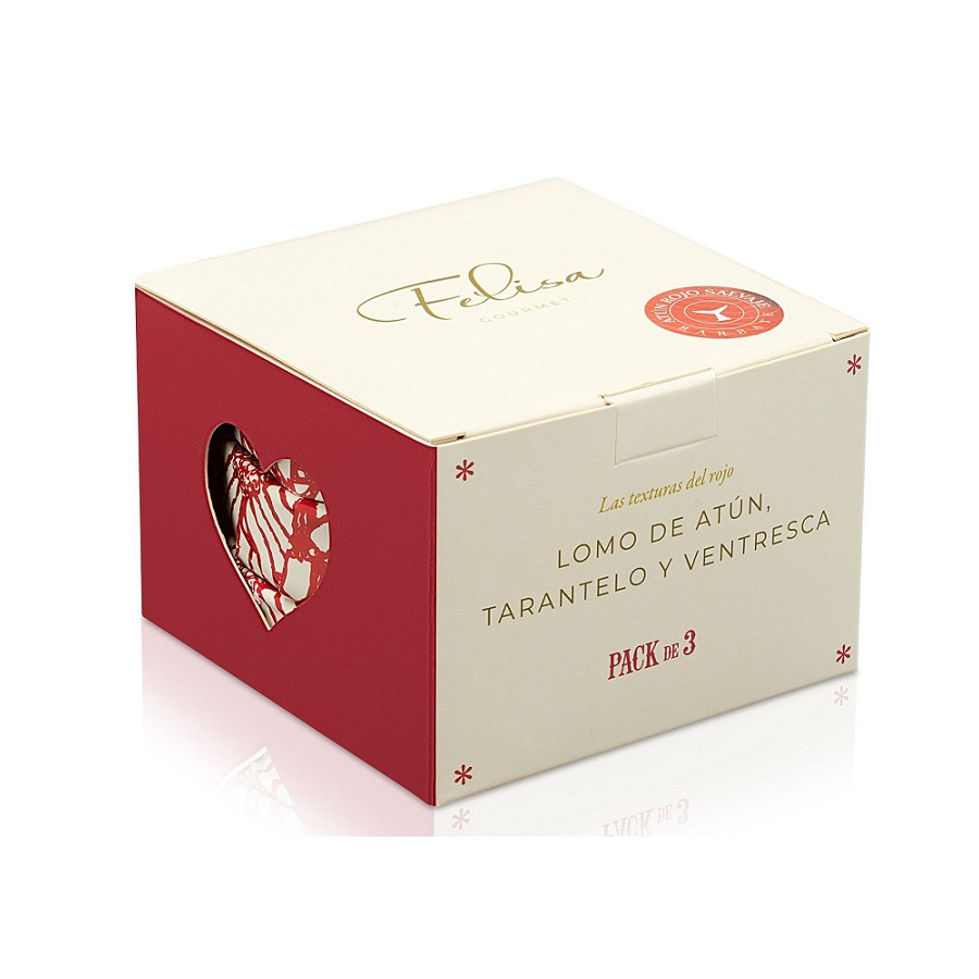 CAJA DE TEXTURAS DEL ATÚN ROJO FELISA GOURMET