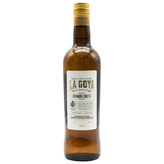 MANZANILLA LA GOYA 75 cl. BODEGA DELGADO ZULETA
