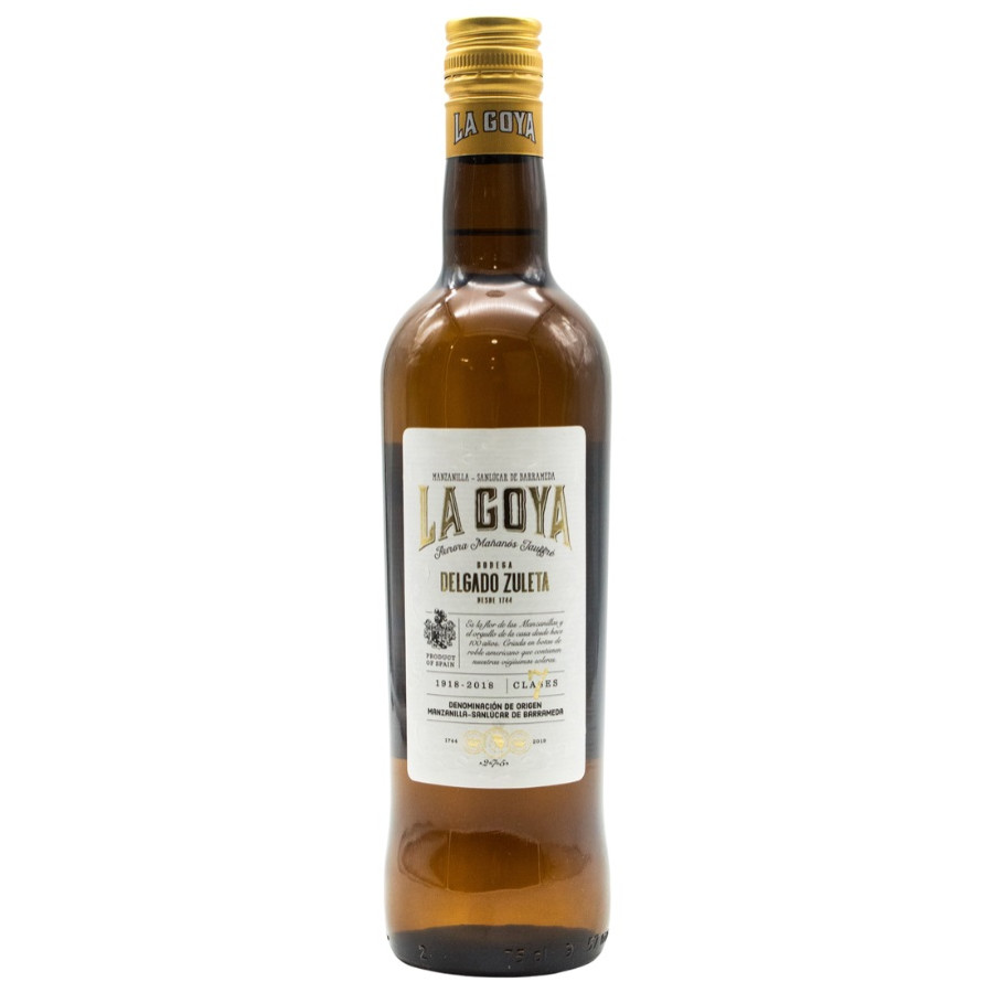 MANZANILLA LA GOYA 75 cl. BODEGA DELGADO ZULETA