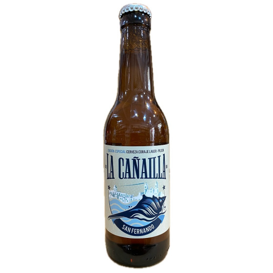 CERVEZA LA CAÑAILLA 33cl EDICIÓN ESPECIAL DEDICADA A LA CIUDAD DE SAN 
