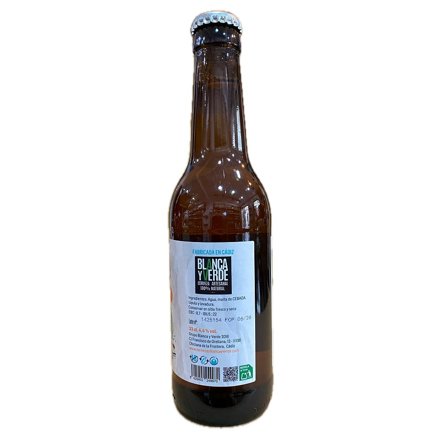 CERCEZA CHICLANERA EDICIÓN ESPECIAL DE BLANCA Y VERDE DEDICADA A CHICL