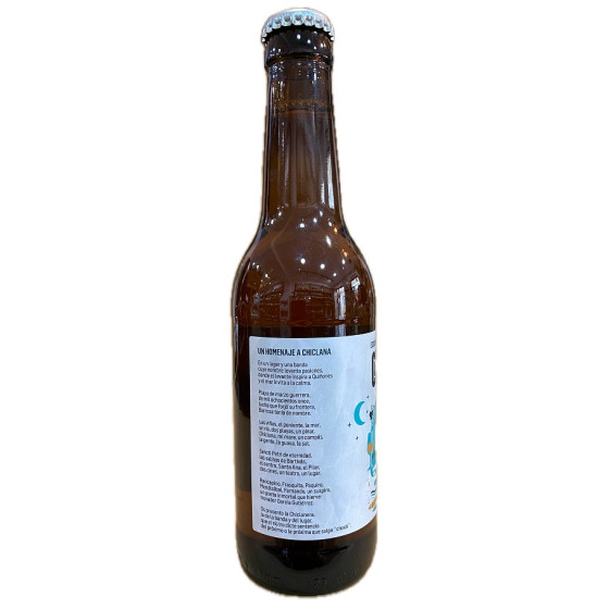CERCEZA CHICLANERA EDICIÓN ESPECIAL DE BLANCA Y VERDE DEDICADA A CHICL