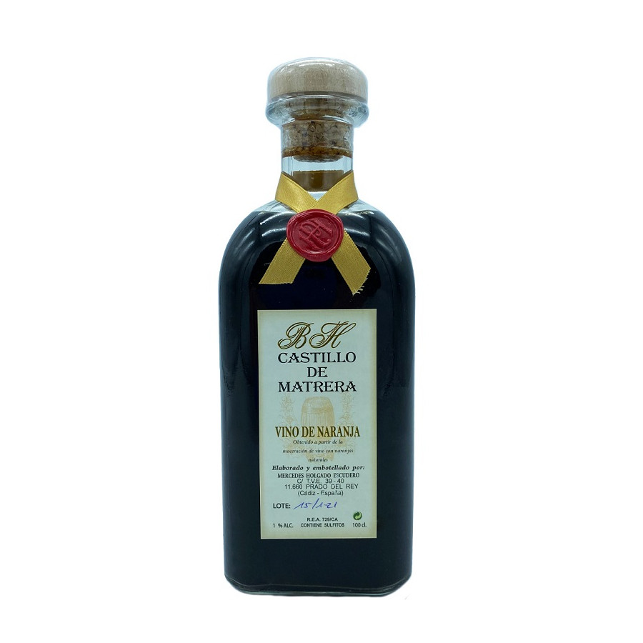 FRASCA VINO DE NARANJA 1L BODEGAS HOLGADO PRADO DEL REY CÁDIZ