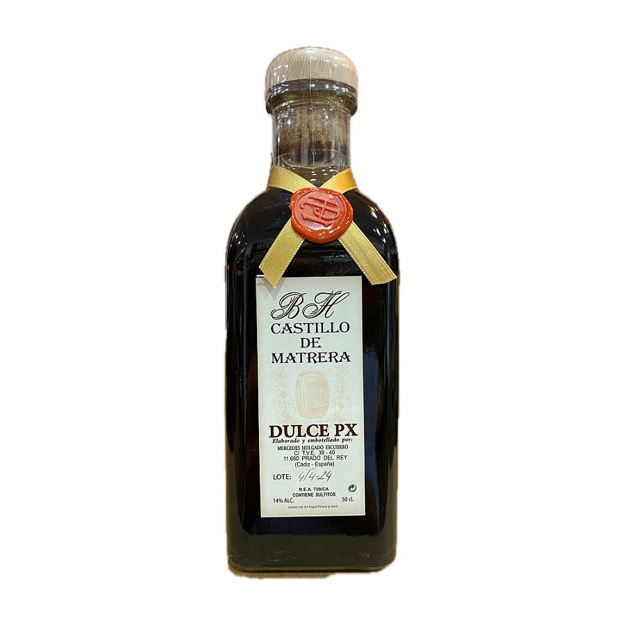 FRASCA DE VINO DULCE PEDRO XIMENEZ 500 ml BODEGAS HOLGADO PRADO DEL RE