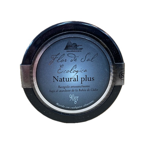 FLOR DE SAL ECOLÓGICA NATURAL PLUS 90 gr. SALINAS SAN VICENTE SAN FERN