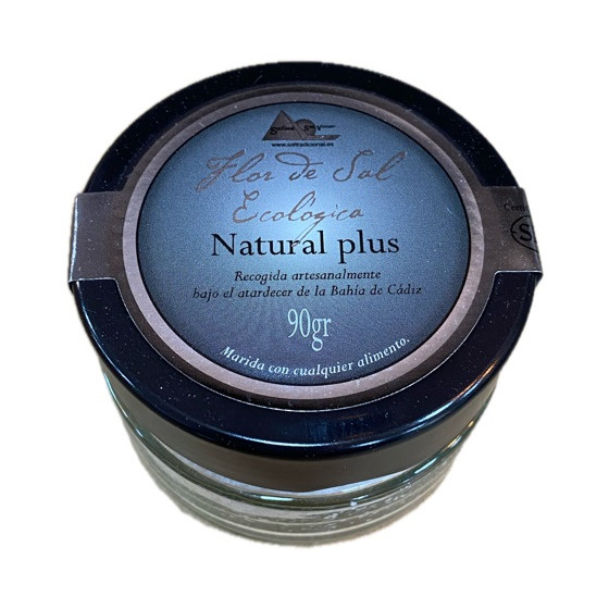 FLOR DE SAL ECOLÓGICA NATURAL PLUS 90 gr. SALINAS SAN VICENTE SAN FERN