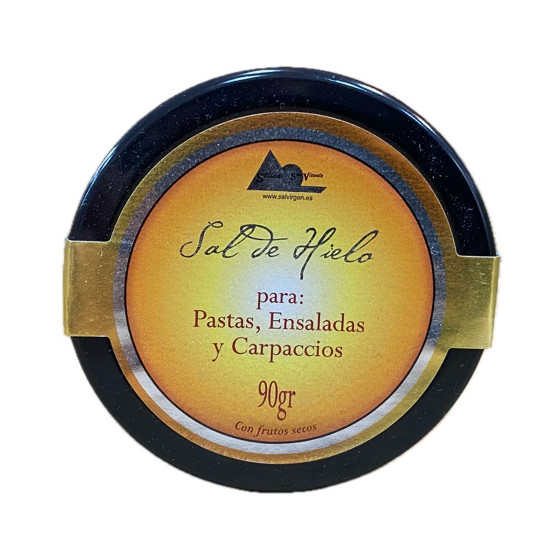 SAL DE HIELO PARA PASTAS, ENSALADAS Y CARPACCIOS 90gr. SALINAS SAN VIC