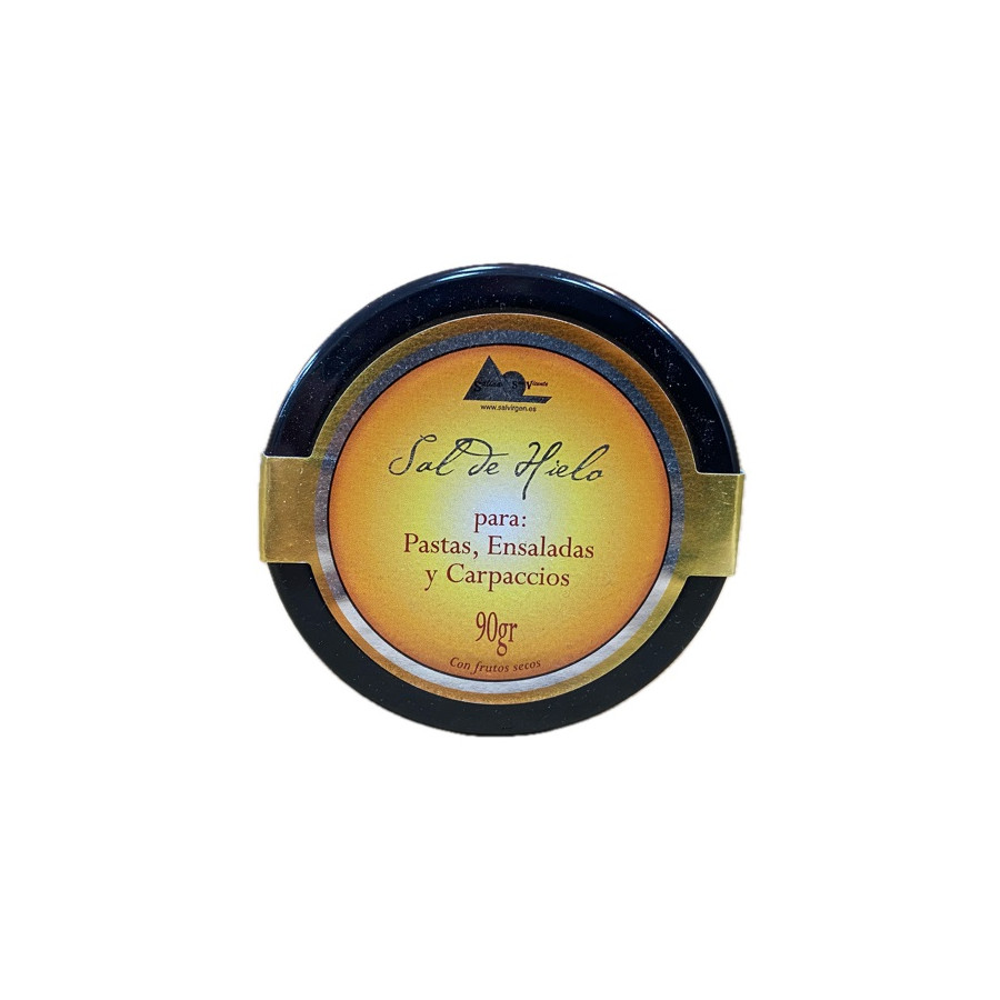 SAL DE HIELO PARA PASTAS, ENSALADAS Y CARPACCIOS 90gr. SALINAS SAN VIC