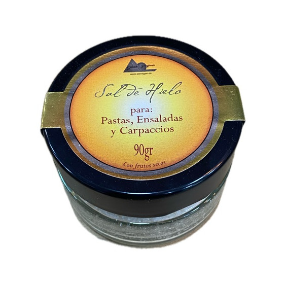 SAL DE HIELO PARA PASTAS, ENSALADAS Y CARPACCIOS 90gr. SALINAS SAN VIC