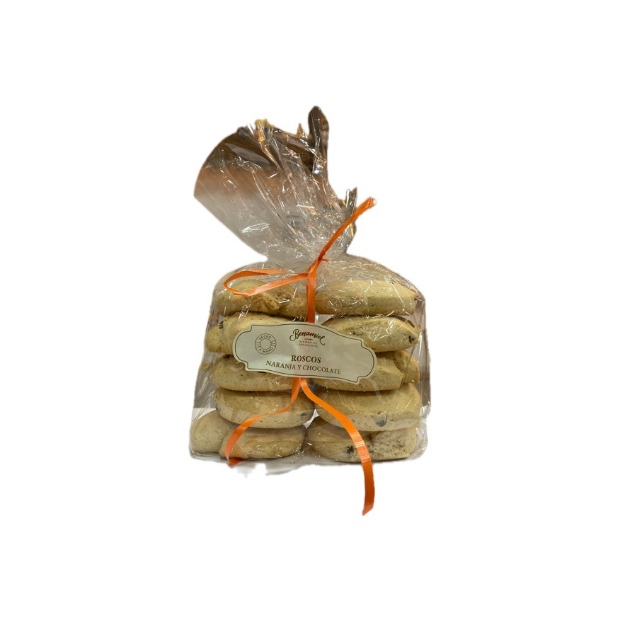 ROSCOS DE NARANJA Y CHOCOLATE 350gr BENAMIEL SIERRA DE GRAZALEMA