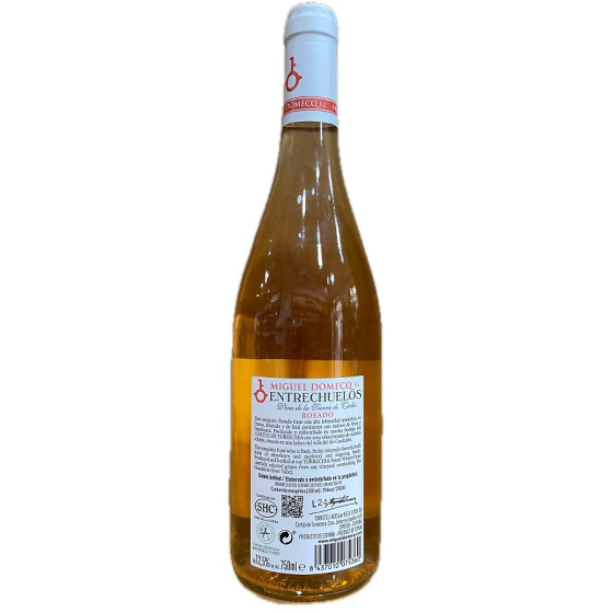VINO ROSADO ENTRECHUELOS - BODEGAS MIGUEL DOMECQ - TIERRA DE CÁDIZ - B